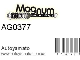 Амортизатор, стойка, картридж AG0377 (MAGNUM TECHNOLOGY)